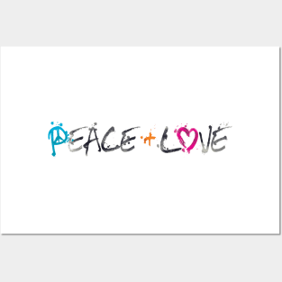 Peace + Love Posters and Art